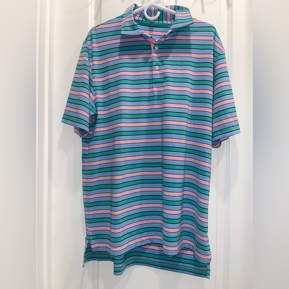 Peter Millar summer comfort striped polo shirt